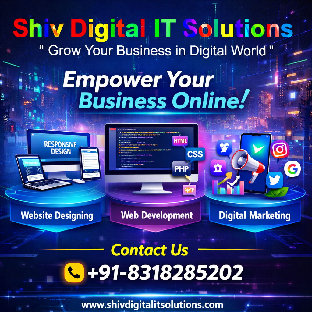 Website Designing Services in Azamgarh